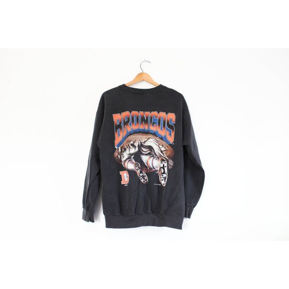 Vintage Denver Broncos Football NFL Sweatshirt - Picture 5 of 6